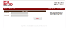 Tablet Screenshot of media.datadoctors.com